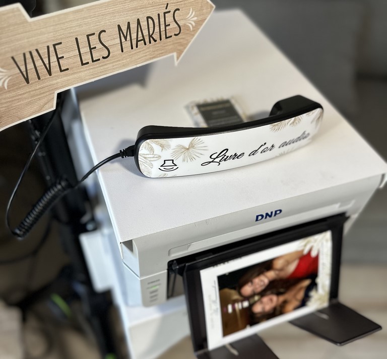 photobooth et livre d'or audio